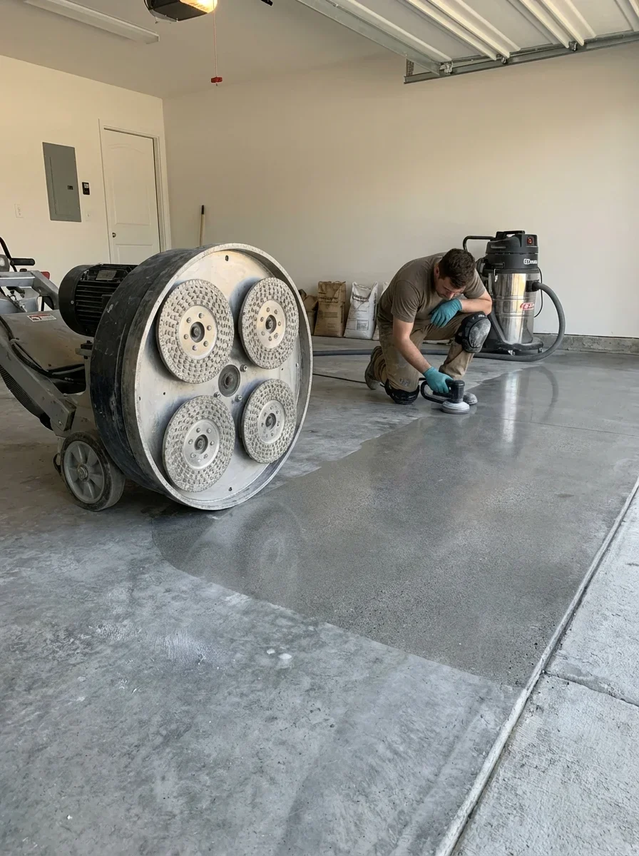 Concrete Polishing Services — When Epoxy Isn't the Right Choice