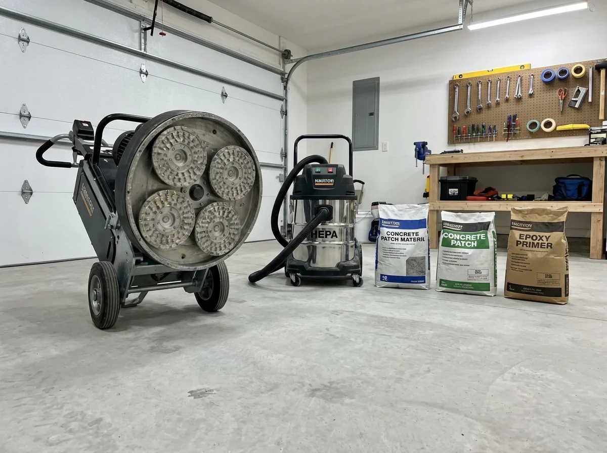 What Should Professional Floor Prep Cost? — How to Prepare Your Garage for Epoxy Coating