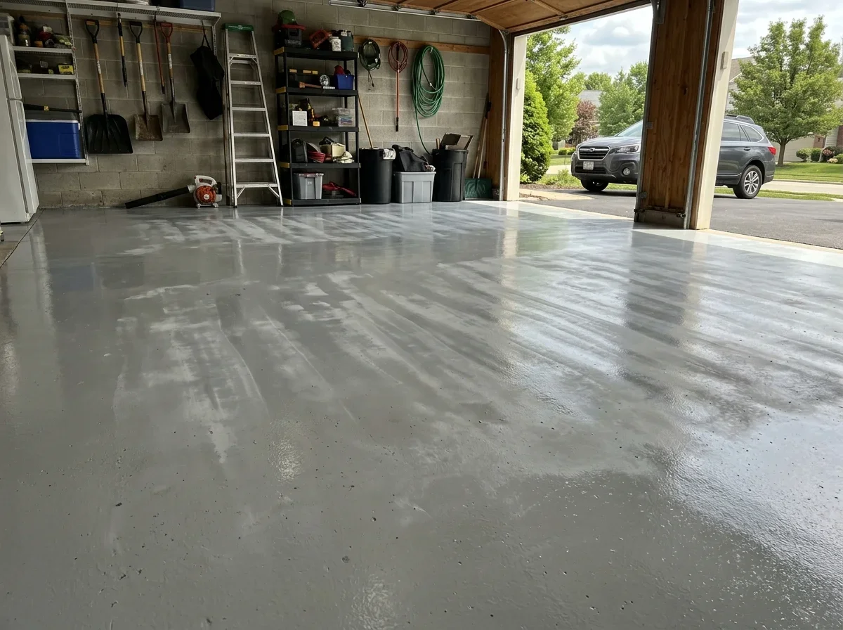 Amine Blush on Epoxy Floors: Why It Forms and How to Clean It
