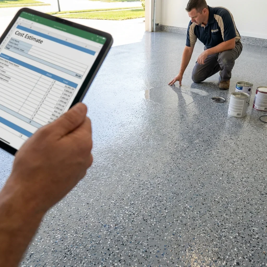 Understanding Your Cost Estimate — epoxy flooring cost calculator