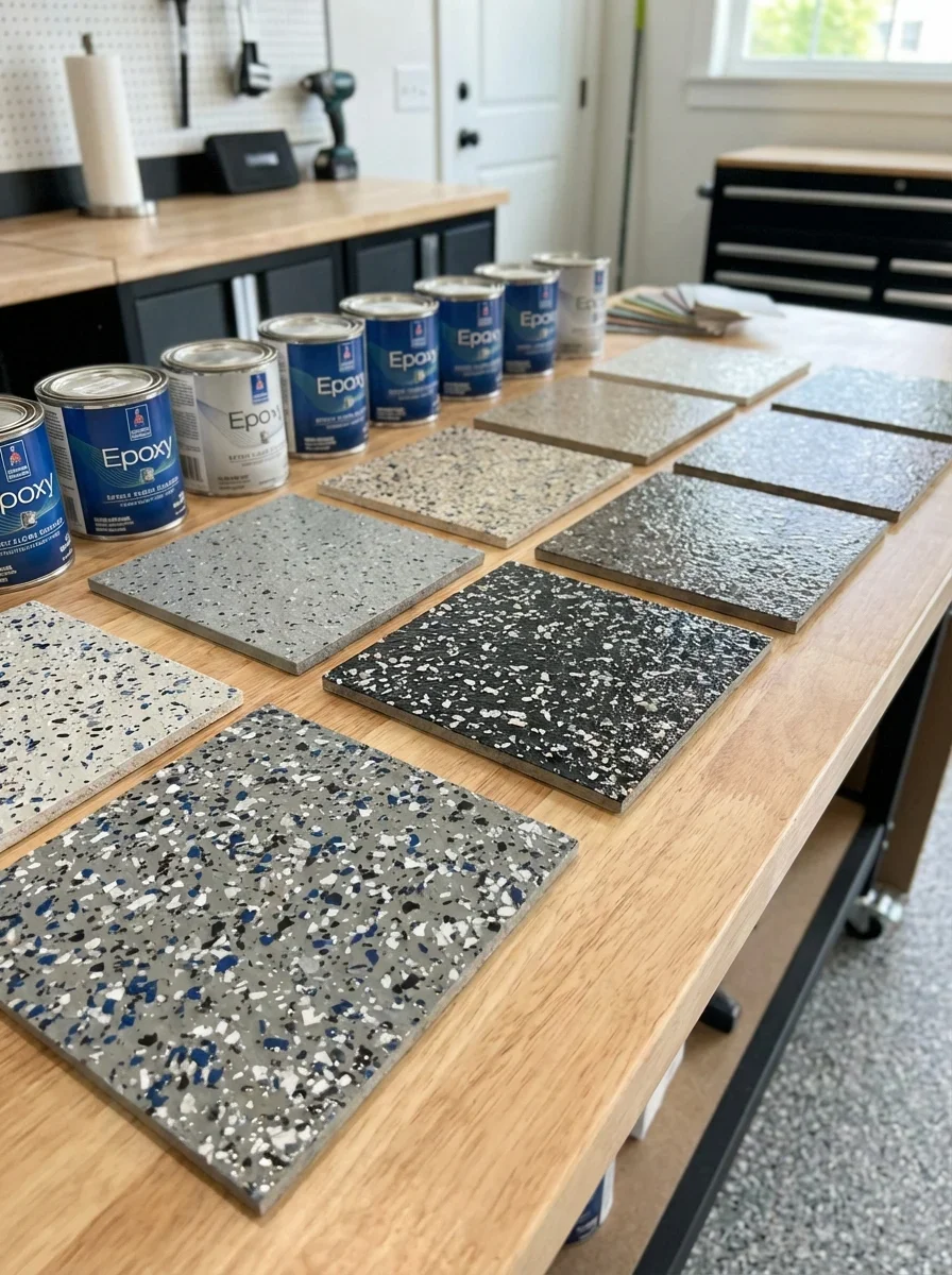 Sherwin-Williams Epoxy Floor Colors — What Pros Use vs. What You Can Buy