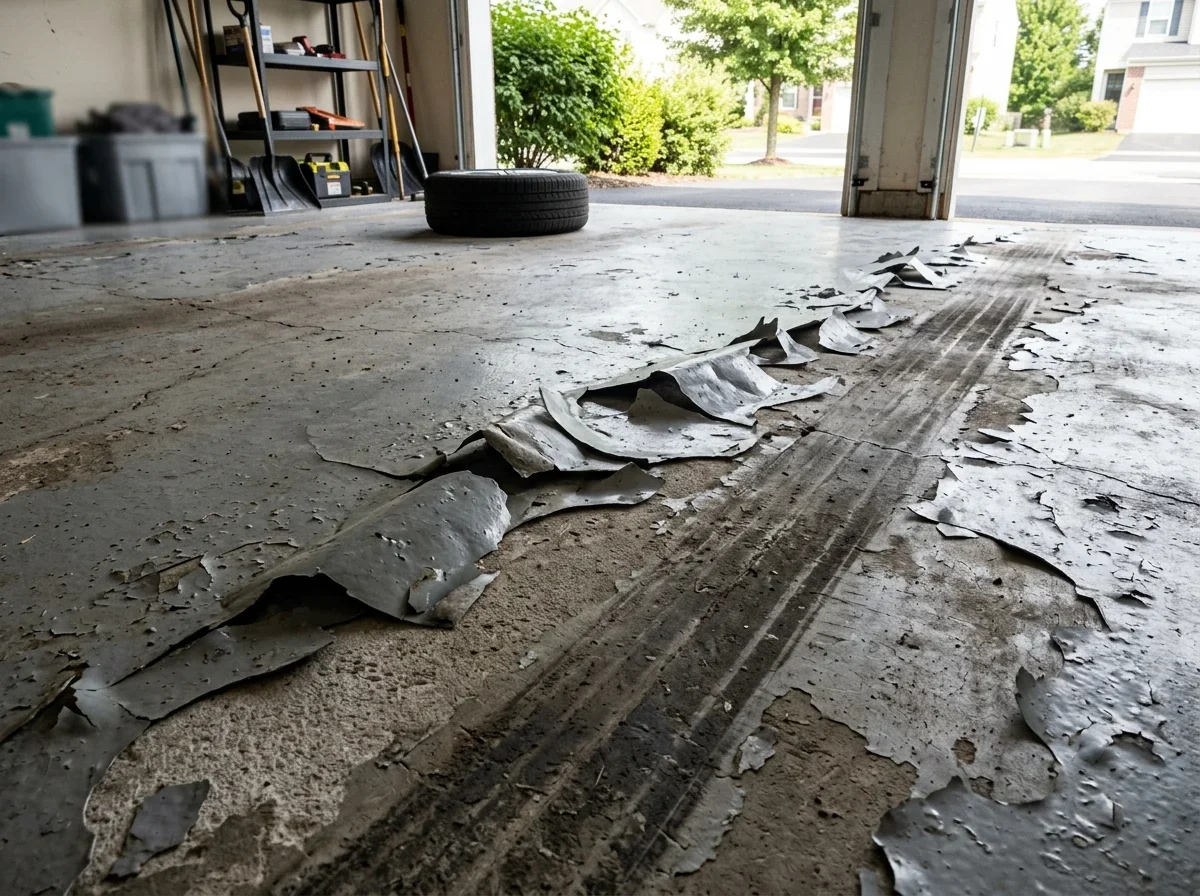 Peeling Epoxy Garage Floor: Causes and What to Do