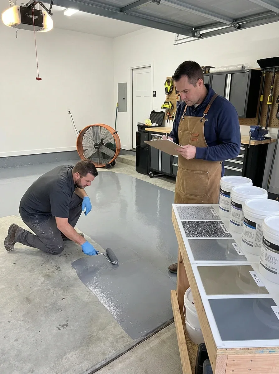 Best Epoxy for Garage Floors — What Top Contractors Actually Use