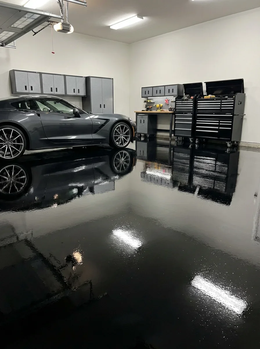 Black Epoxy Garage Floors — Design Ideas & What to Ask Your Contractor