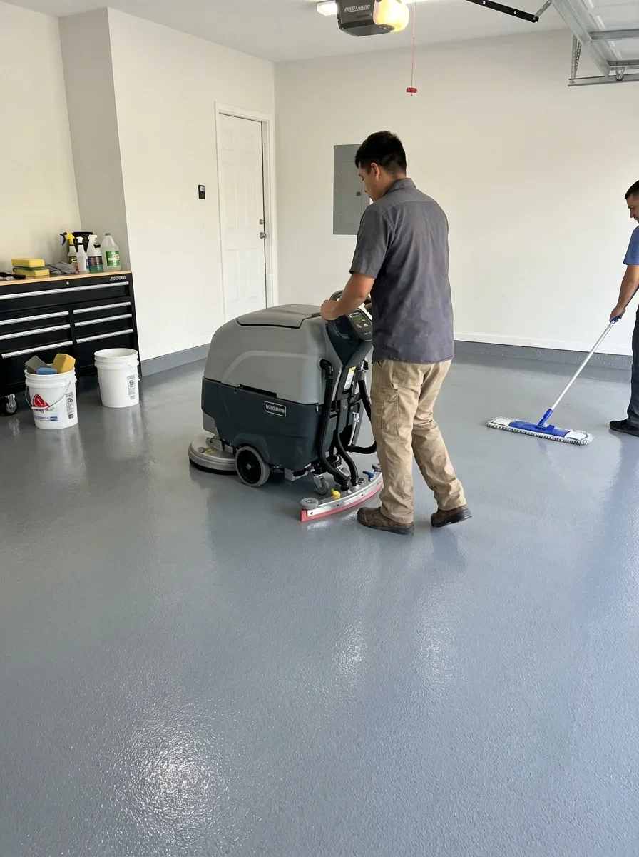 Epoxy Garage Floor Maintenance — How to Clean & Protect Your Investment