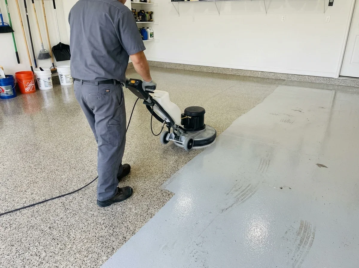 When Does an Epoxy Floor Need Professional Attention? — cleaning epoxy garage floor