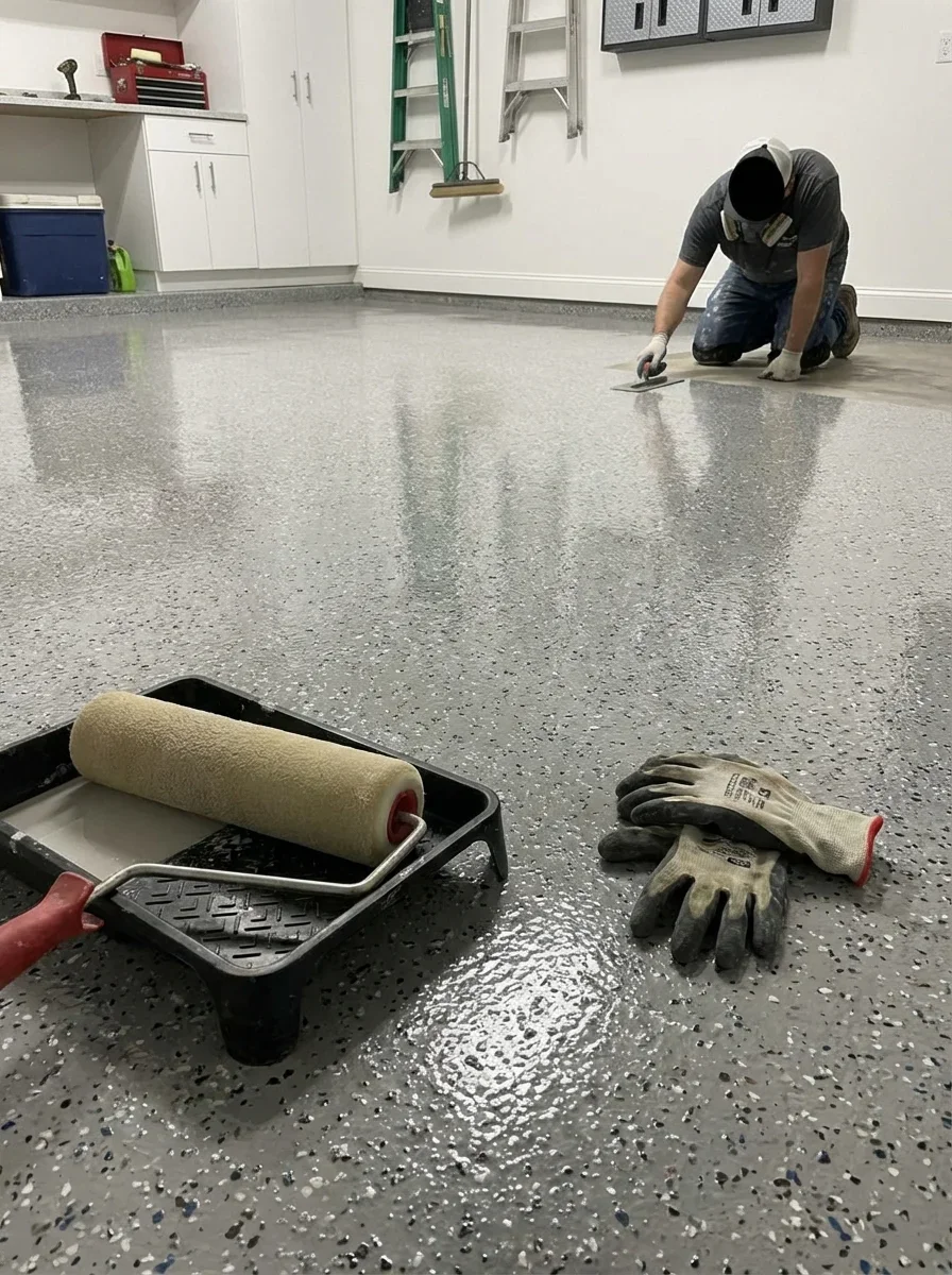 Epoxy Garage Floor Services — What to Expect from Professional Installation