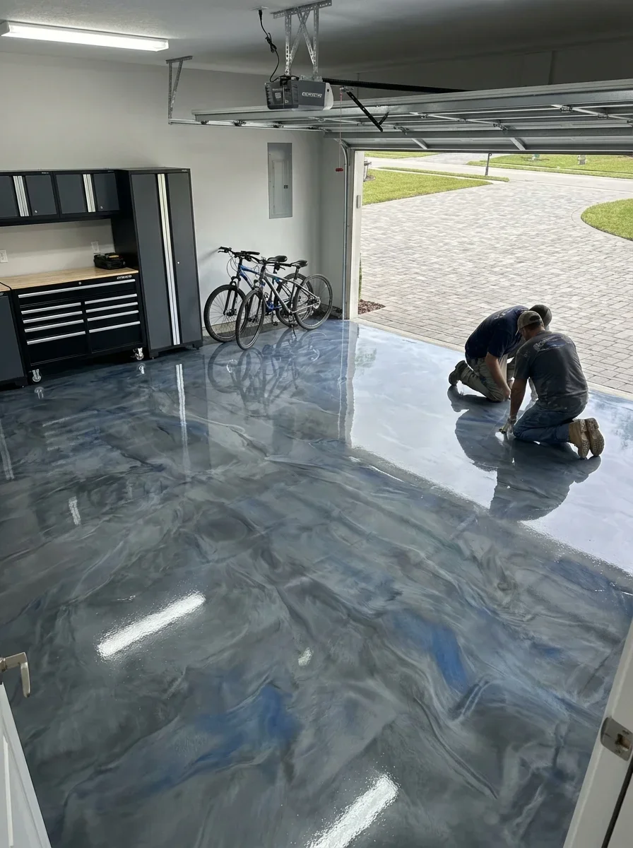 Epoxy Garage Floor Design Trends — What Contractors Are Installing in 2024