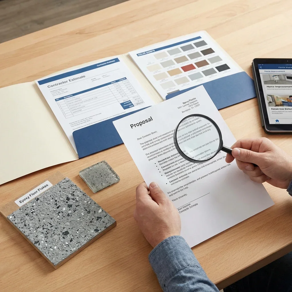 How to Evaluate Contractor Estimates and Proposals — Step-by-Step Installation Guide for Epoxy Floors