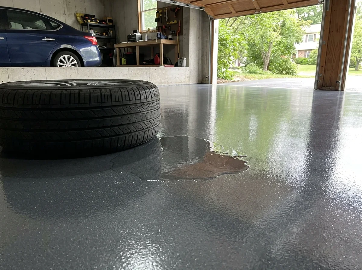 Slippery Epoxy Garage Floors When Wet