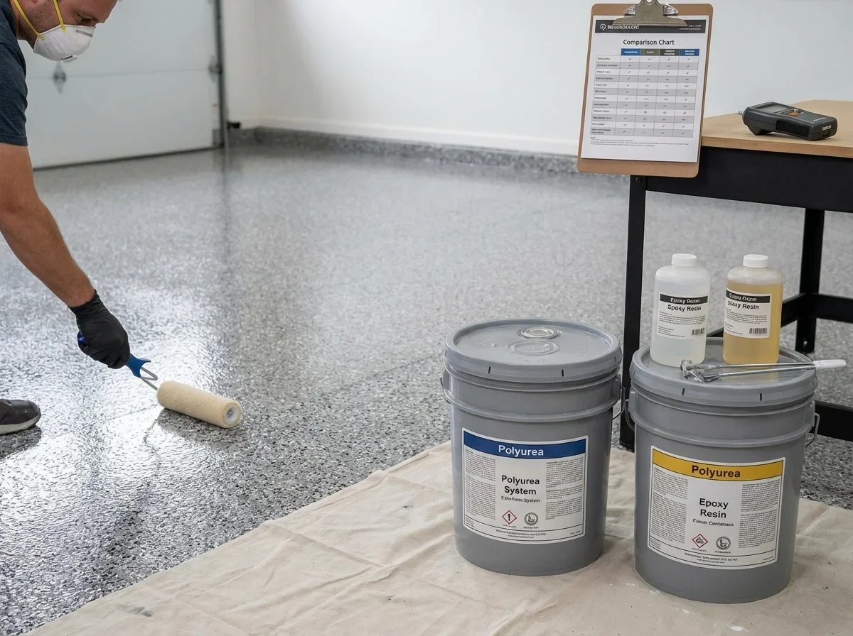Polyurea vs Epoxy: Performance Comparison — polyurea garage floor coating