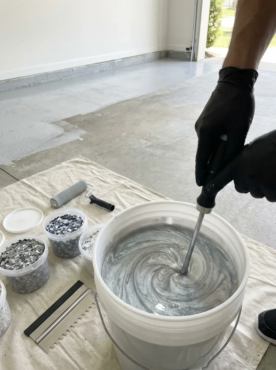 Specialty Floor Coatings — Metallic, Polyurea, Polyaspartic & Flake Systems