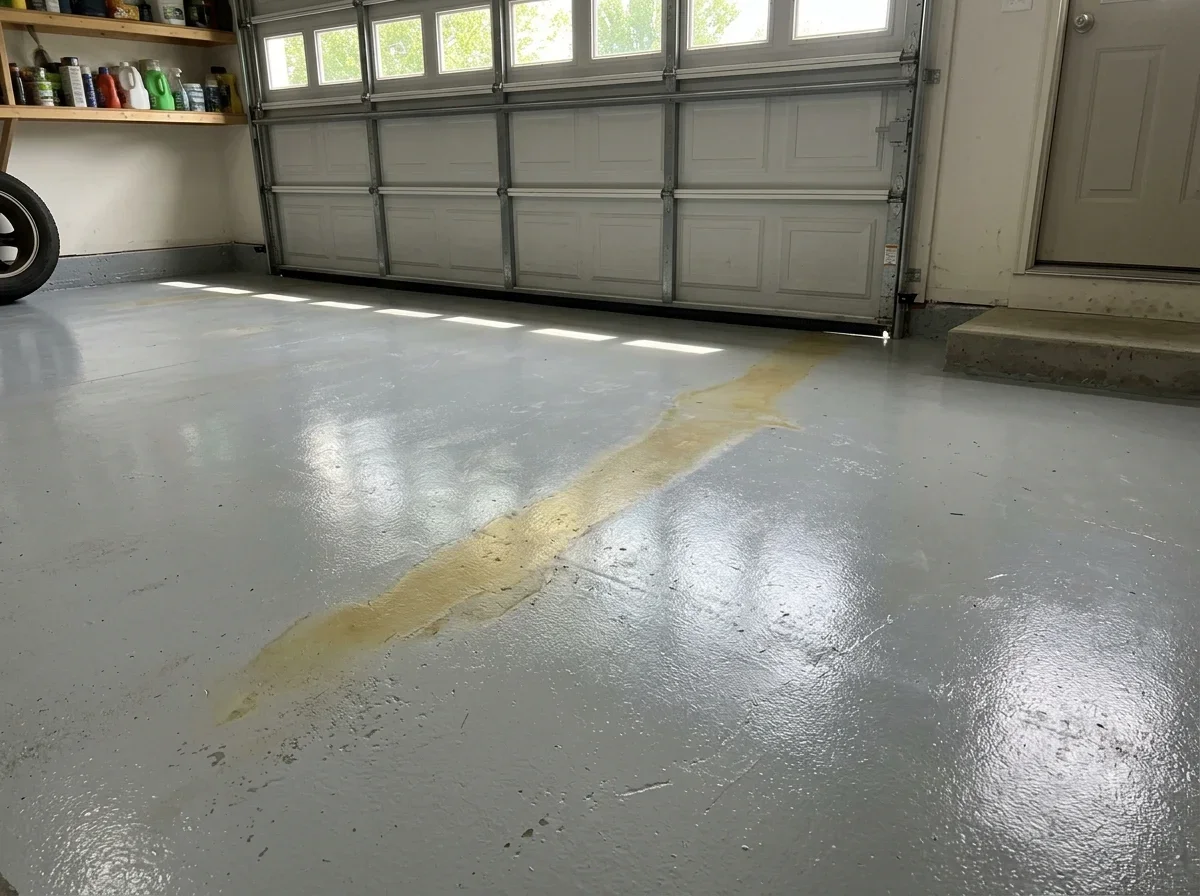 Yellowing Epoxy Garage Floors: UV, Heat and Fixes