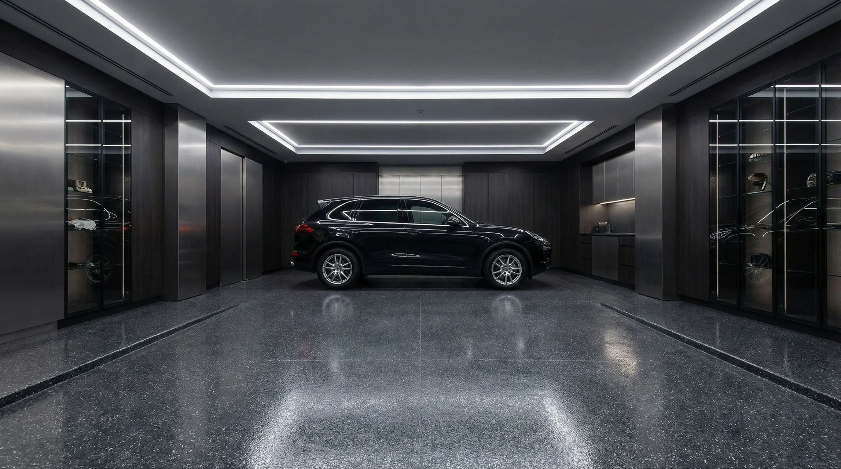 Professional commercial floor coating